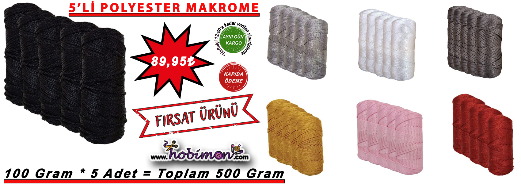 POLYESTER MAKROME 5Lİ