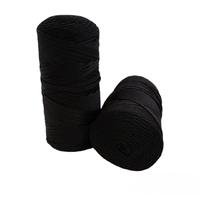 640 Siyah - Polyester Ribbon 200gr. - 120 Mt.