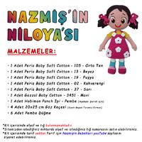 Nazmişin Niloya Bebeği Amigurumi Malzemeleri