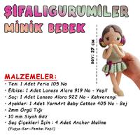 Şifalıgurumiler Minik Bebek Amigurumi Malzemleri