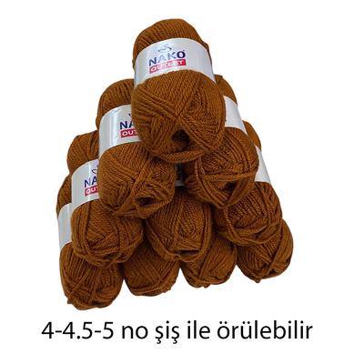 İH5296 - 490 gr. (10 Adet) Yumuşak Dokulu Nako Outlet İhraç Fazlası İp