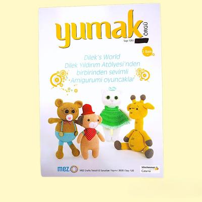 Yumak  Amigurumi  Örgü Dergisi - Sayı 120